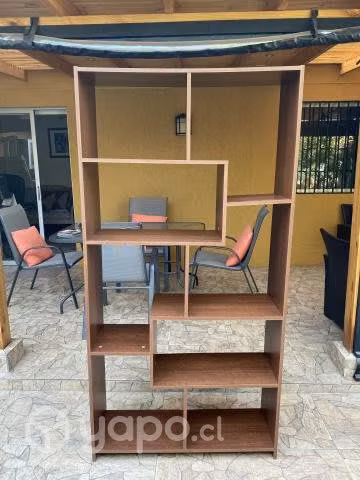 escritorio mas mueble libros