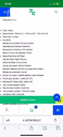 Impresora térmica marca 3nstart - Imagen 3