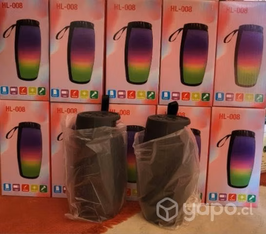 Parlante Bluetooth con luces - Imagen 3