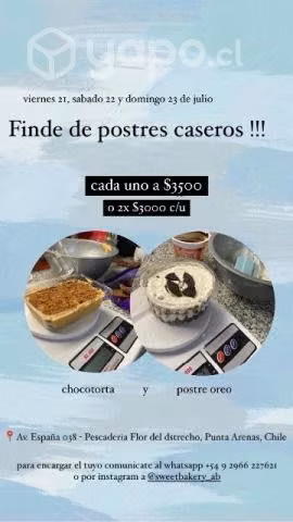 Postres caseros