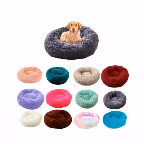 Cama Felpa 50 CM para Mascotas Perros Gatos - Imagen 2