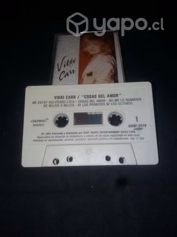 Cassette Vikki Carr - Imagen 2