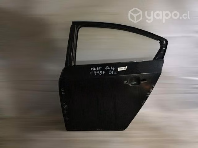 Puerta trasera LH Chevrolet Cruze 2010 2016