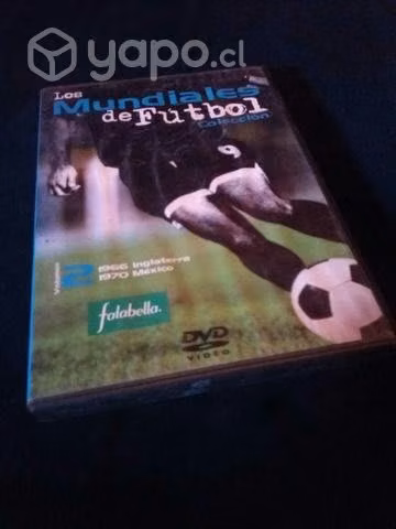 Documental Los mundiales de fútbol dvd