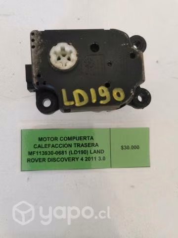Motor Compuerta Calefac tras (LD190) Land Rover