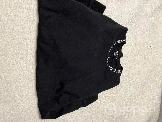 Poleron michael korks negro talla XXL