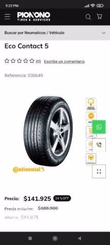 Neumáticos R16