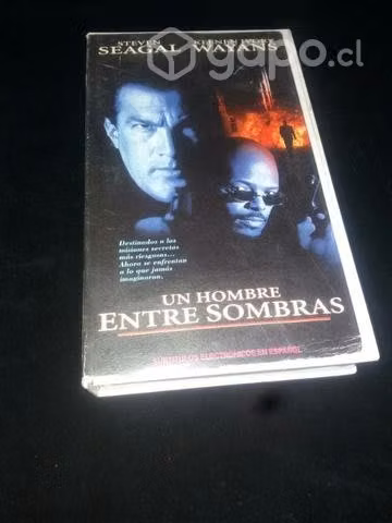 Película Un hombre entre sombras vhs