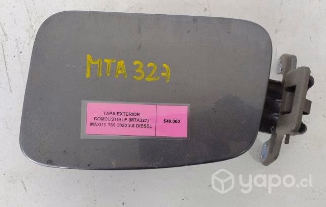 Tapa Exterior Combustible (MTA327) Maxus T60 2020