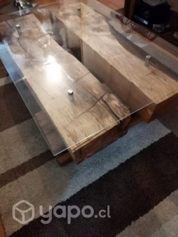Mesa de durmiente roble - Imagen 4