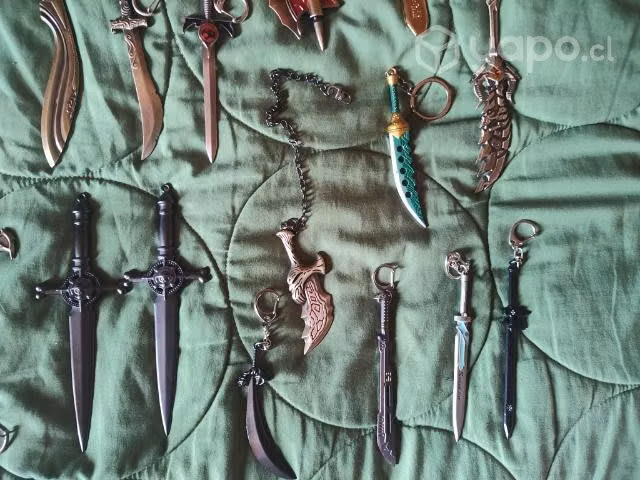Colección llaveros anime