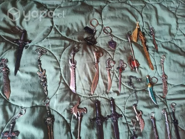 Colección llaveros anime