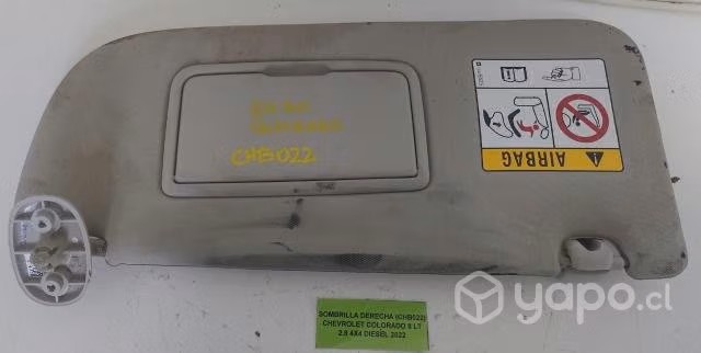 Sombrilla Derecha (CHB022) Chevrolet Colorado