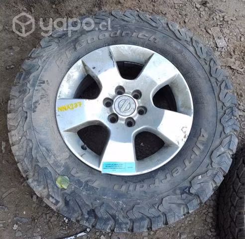 Llanta Alum c/neum 255 70 R16 (NNX237) Nissan Nava