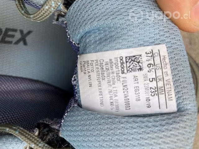 Zapatillas Adidas Terrex Goretex Talla 371/2 - Imagen 5