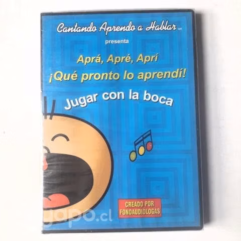 Dvd Canciones Para Niños Cantando Aprendo A Hablar