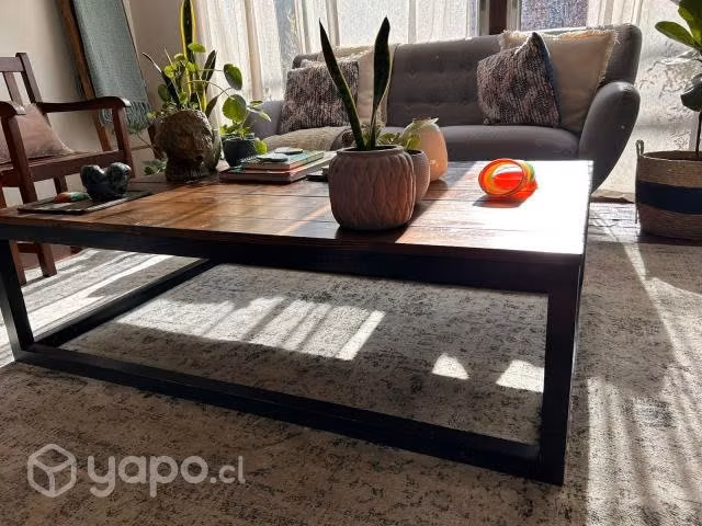 Mesa centro madera