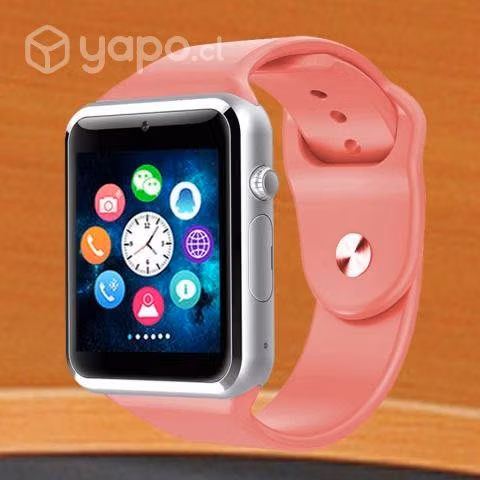 Reloj Inteligente W8 Smartwatch Bluetooth Rosado