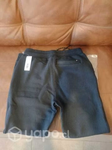 Pantalon Lifestyle Lay Lo Fleece Negro Fox