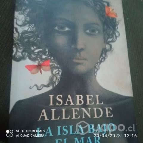Libro Isabel Allende la isla bajo el mar nuevo