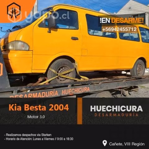 Luz techo kia besta 2004