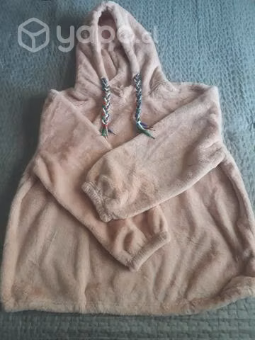 Poleron peludo xxl