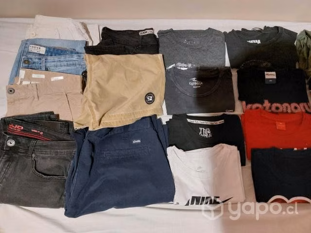 Lote de ropa americana distintas marcas