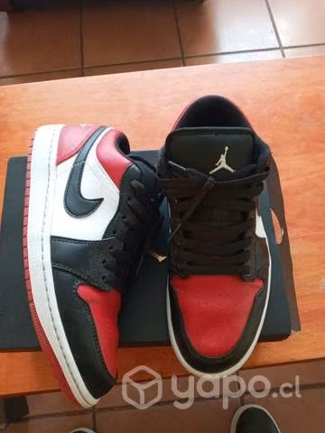 Jordan low 1 Toe Bred