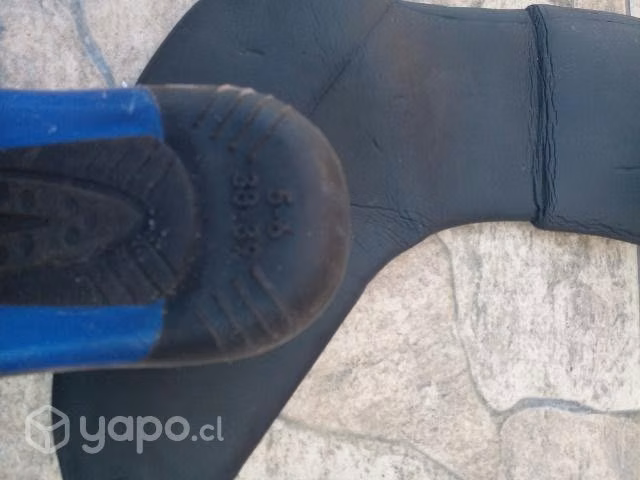 traje completo mas aletas