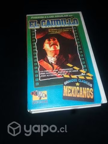 Película El caudillo vhs