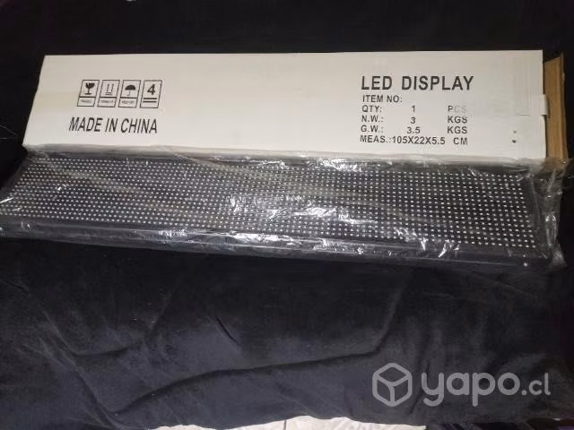 Letrero led RGB negociable