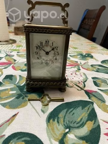 Reloj Inglés de Carruaje 8 días cuerda 1856