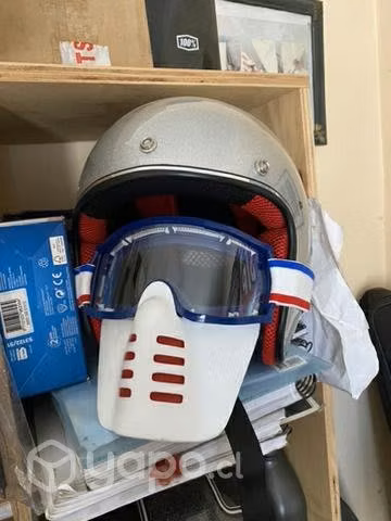 casco open face