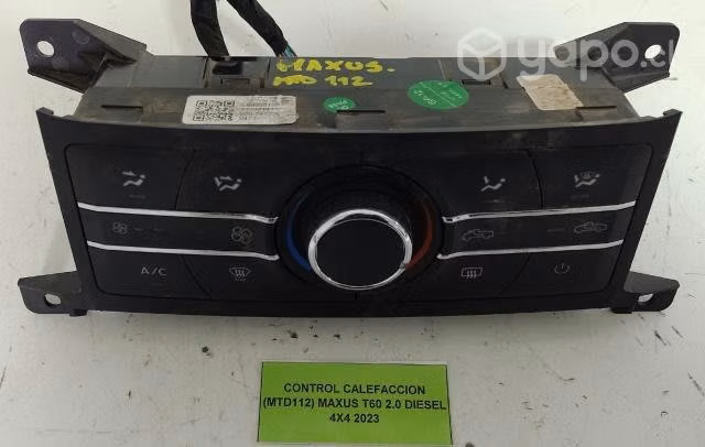 Control Calefacción (MTD112) Maxus T60 2.0 Diesel
