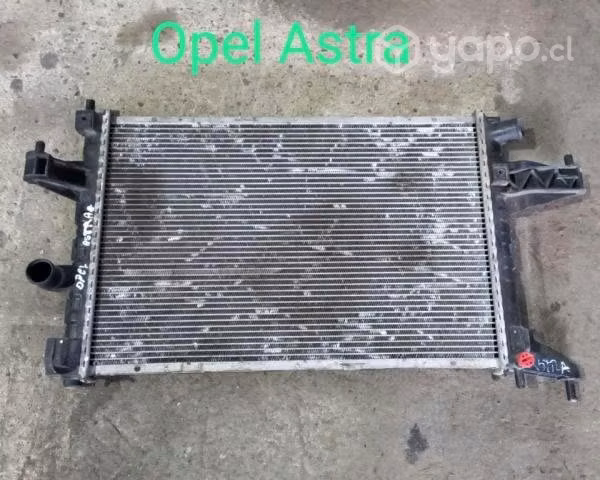 Radiador de agua Opel Astra