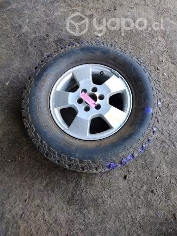 Llanta Alum c/neum 255 70 R16 (NNV164) Nissan Nava