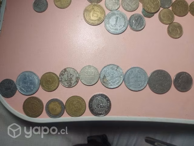 Monedas antiguas hasta 100 años de antiguedad