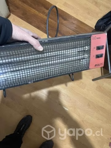 Estufa eléctrica doble operativa