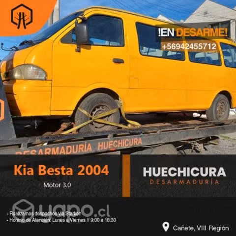 Motor calefaccion kia besta 2004