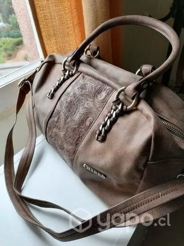 Cartera Café marca Charro