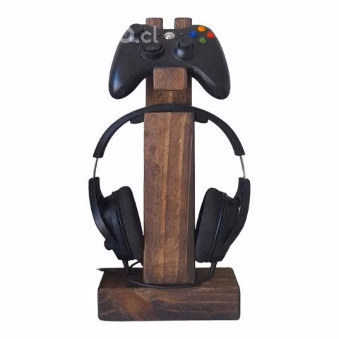 Soporte de Audífonos y Control Gamer
