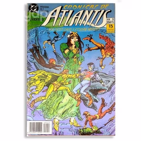 CRÓNICAS DE ATLANTIS n°3 Ed. Zinco (Julio 1991)