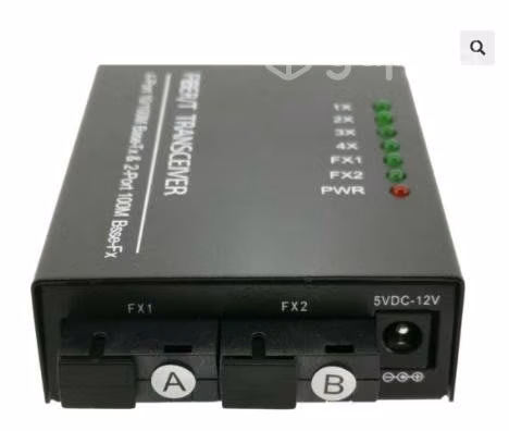 Convertidor de medios optico a 4 Lan - Imagen 2