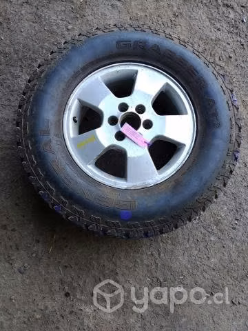Llanta Alum c/neum 255 70 R16 (NNV162) Nissan Nava