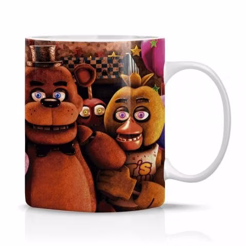 Taza/Tazon/Mug Five Nights at Freddy's Videojuego