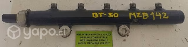 Riel Inyección Con Válvula Presión Combus Mazda