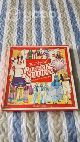 Colección vinilos gilbert & Sullivan
