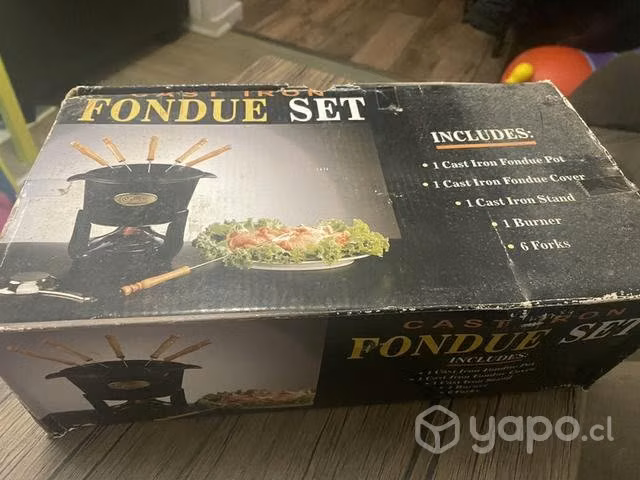 Set fondue nuevo