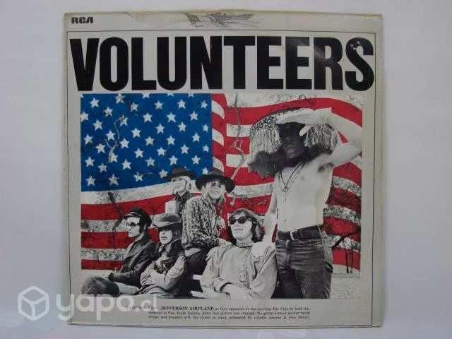 Vinilo Jefferson Airplane Volunteers Alemania Ed