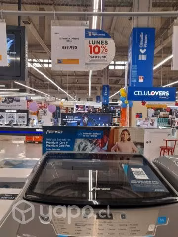 Lavadora fensa 20 kilos